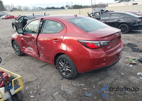 2019 Toyota Yaris Le из США, поврежденный, VIN 3MYDLBYVXKY506241